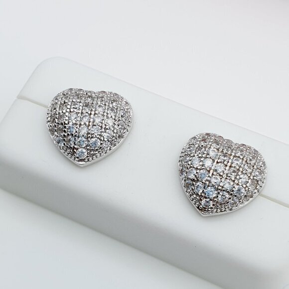 - 925 Sterling Silver Cubic Zirconia Earrings, U19254544 - Picture 9 of 11